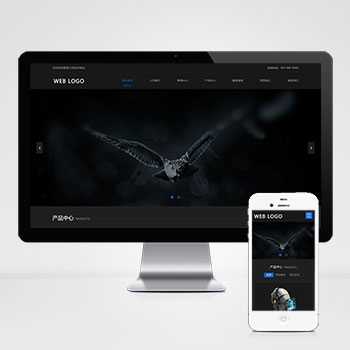 (自適應手機端)響應式高端攝影網(wǎng)站PHP設計 黑色酷炫數(shù)碼攝影網(wǎng)站制作案例