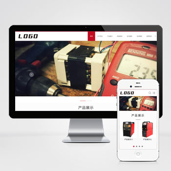 (自適應手機端)響應式驅動芯片網站PHP設計 電氣設備類網站制作案例